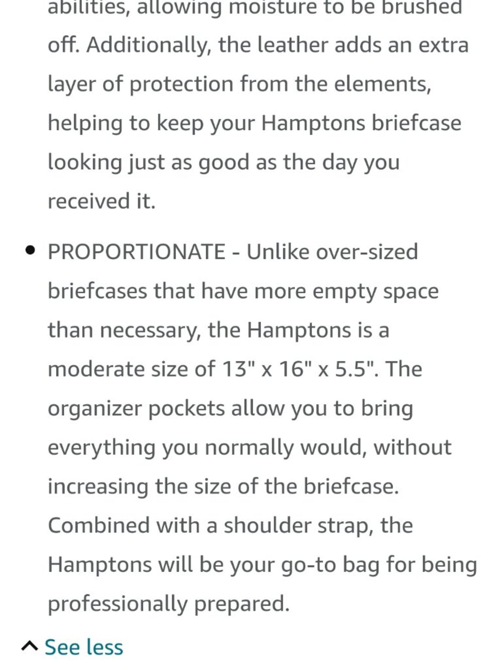 Hamptons briefcase - Picture 9 of 9